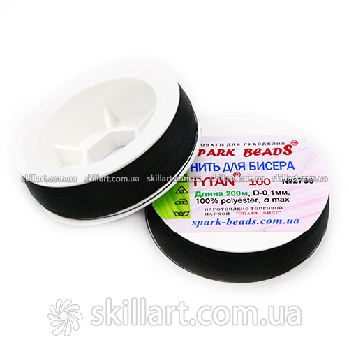 Нитки для бисера Tytan 100 Spark Beads (200м), 2799